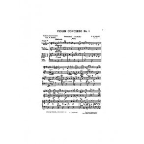 Mozart, W A Violin Concerto No.1 Rokos Vln/Orch (Advanced) Sc/Pts