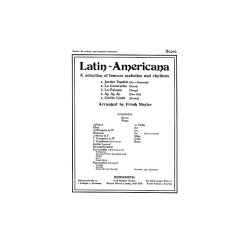 Latin Americana Naylor Orch (Ma) Sc/Pts