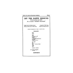 Clarke, J Let The Earth Resound Orch Sc/Pts