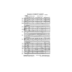 Smetana, B Prague Students' March Rokos Orch (Me) Sc/Pts