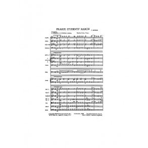 Smetana, B Prague Students' March Rokos Orch (Me) Sc/Pts