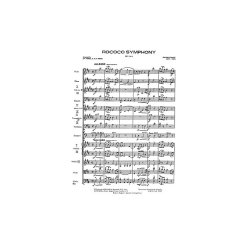 Stamitz, J Rococo Symphony Op.5 No.5 Rokos Arnell Orch (A) Sc/Pts