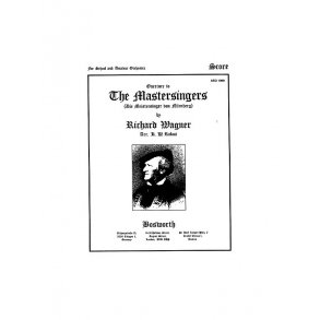Richard Wagner: The Mastersinger's Overture (Score/Parts)