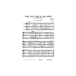 Anderson, K Three Pieces From The 18th Century Str Orch Sc/Pts