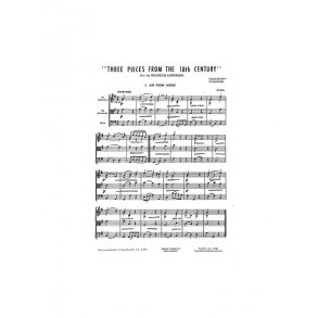 Anderson, K Three Pieces From The 18th Century Str Orch Sc/Pts