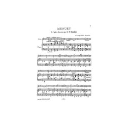 Handel, G F Menuet From Berenice Borowski Str Orch Sc/Pts