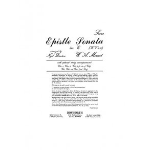 Mozart, W A Epistle Sonata Davison Str Orch Sc/Pts