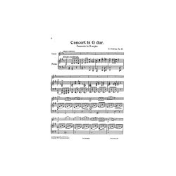 Oskar Rieding: Concerto In G Op.34 (Score/Parts)