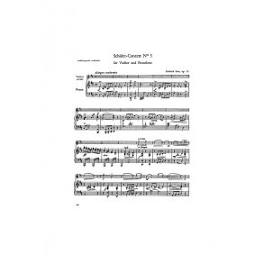Friedrich Seitz: Schuler Concert In D No.5 Op.22 (Piano Score/Parts) - Cello Version