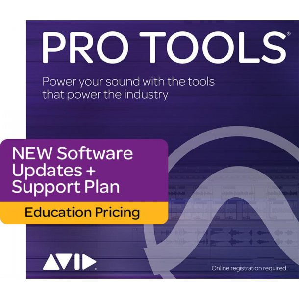 Pro Tools 1-Year Updates &amp; Support - Education : Boxed