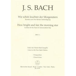 Wie schon leuchtet der Morgenstern : Cantata for the Feast of Annunciation Day