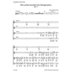 Wie schon leuchtet der Morgenstern : Cantata for the Feast of Annunciation Day