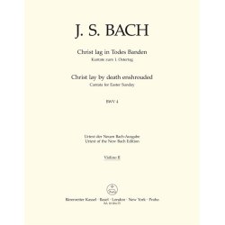 Christ lay by death enshrouded - Bach, Johann Sebastian