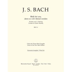Bleib bei uns, denn es will Abend werden - Bach, Johann Sebastian