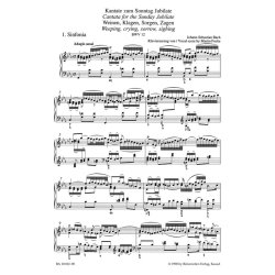Cantata BWV 12 Weinen, Klagen, Sorgen, Zagen : Cantata for the Sunday Jubilate