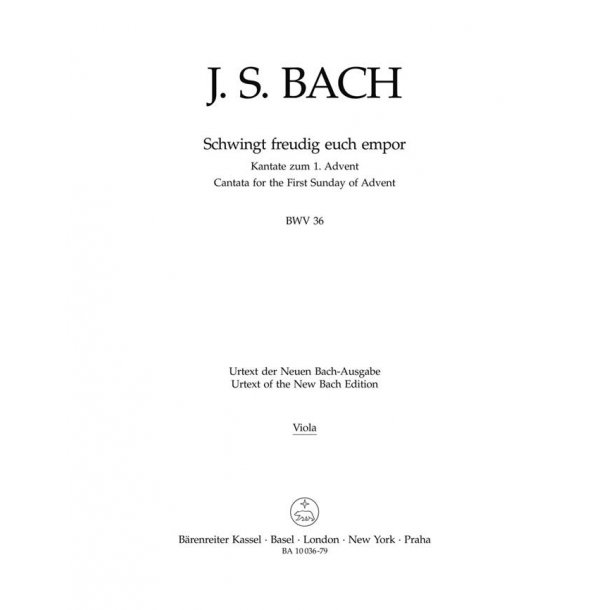 Cantata BWV 36 Schwingt Freudig Euch Empor