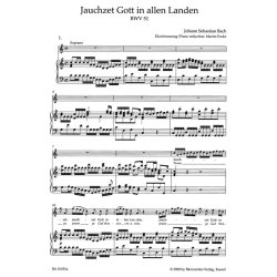 Cantata No. 51 - BWV 51 : Cantata for the 15th Sunday after Trinity