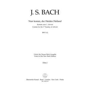Nun komm, der Heiden Heiland - Bach, Johann Sebastian