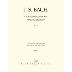 Gelobet seist du, Jesu Christ - Bach, Johann Sebastian