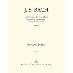 Gelobet seist du, Jesu Christ - Bach, Johann Sebastian