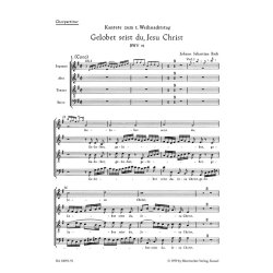 Gelobet seist du, Jesu Christ : Cantata for Christmas Day