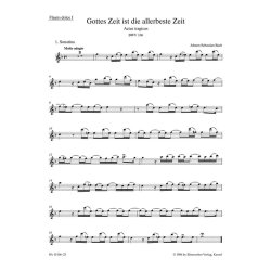 Mighty God, His time is ever best - Bach, Johann Sebastian