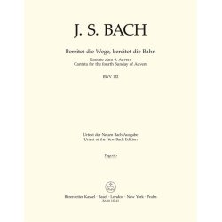 Bereitet die Wege, bereitet die Bahn - Bach, Johann Sebastian