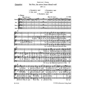 Cantata No. 134 Ein Herz Das Seinen Jesum : Cantata for Easter Tuesday