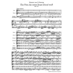 Ein Herz, da? seinen Jesum lebend wei? - Bach, Johann Sebastian