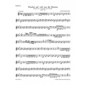 Wake ye maids! hark, strikes the hour - Bach, Johann Sebastian