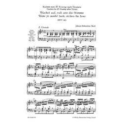 Cantata BWV 140 Wachet auf, ruft uns die Stimme