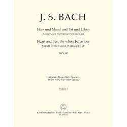 Heart and lips, thy whole behaviour - Bach, Johann Sebastian