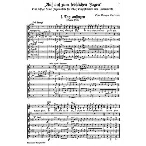 Auf, auf, zum fröhlichen Jagen - Bresgen, Cesar