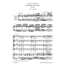 Erschallet, ihr Lieder - Bach, Johann Sebastian
