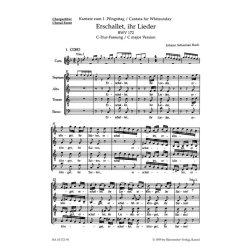 Erschallet, ihr Lieder : Cantata for Whitsunday