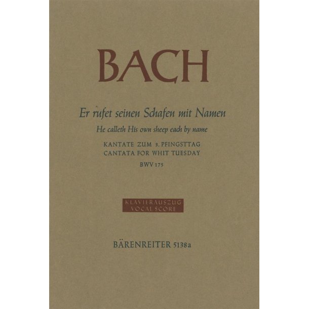 Cantata BWV 175 : IDENTICO BA 5138A