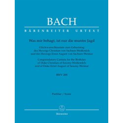 Was mir behagt, ist nur die muntre Jagd - Bach, Johann Sebastian