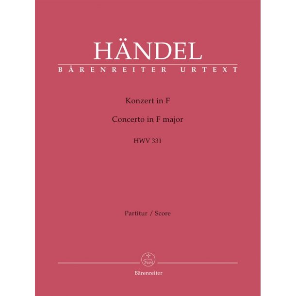 Concerto in F major HWV 331