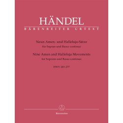 Nine Amen and Halleluja Movements - H&auml;ndel, Georg Friedrich