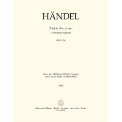 Zadok the priest - H&auml;ndel, Georg Friedrich