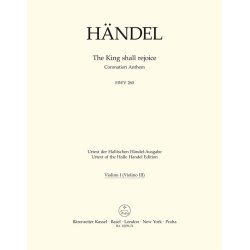 The King shall rejoice - H&auml;ndel, Georg Friedrich