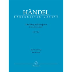 The King shall rejoice - H&auml;ndel, Georg Friedrich