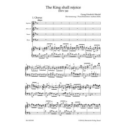 The King shall rejoice - H&auml;ndel, Georg Friedrich