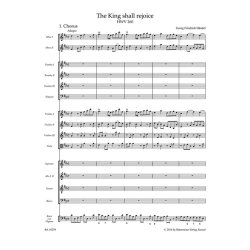 The King shall rejoice - H&auml;ndel, Georg Friedrich