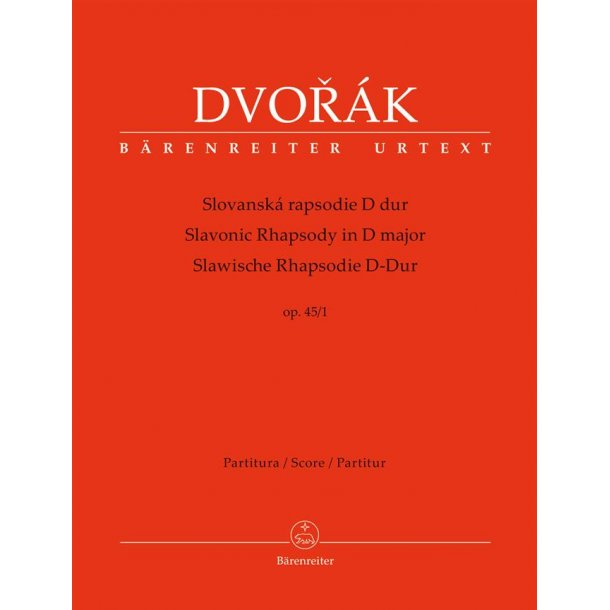 Slavonic Rhapsody - Dvor&aacute;k, Anton&iacute;n