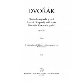 Slavonic Rhapsody in G minor : Op. 45 No. 2