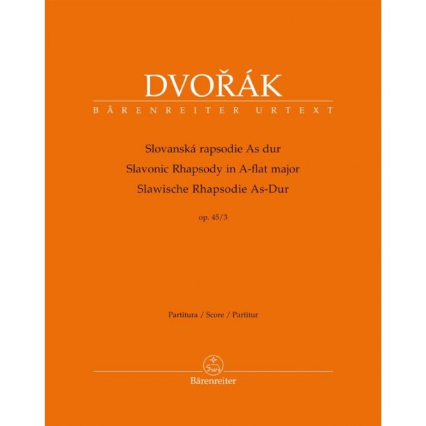 Slawische Rhapsodie As-dur : Op. 45 Nr. 3