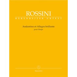 Andantino et Allegro brillante pour Harpe - Rossini, Gioachino