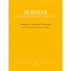 Andante and Theme and Variations - Rossini, Gioachino