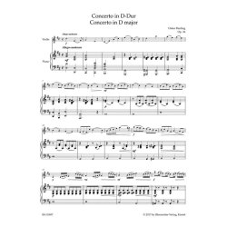 Concerto D Major Op. 36